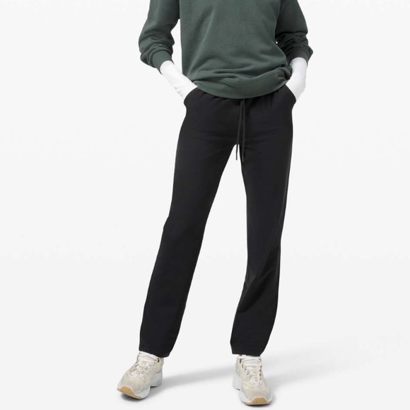 lululemon athletica Pants - Lululemon Keep Moving High Rise Full Length Relaxed Fit Pant in Black, Size 14